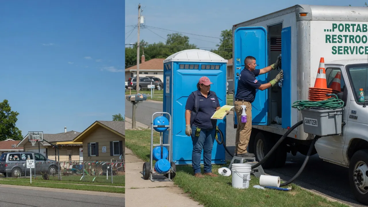 Portable Toilet Rental in Robinson, KS near me